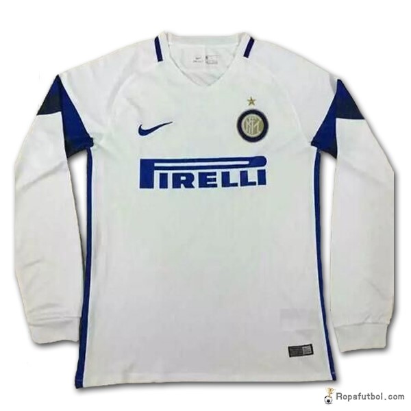 Camiseta Inter de Milán ML 2016/17 Blanco